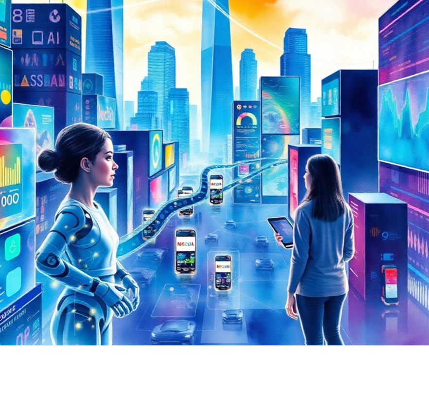 Create a 4K resolution, photorealistic image depicting a team of diverse individuals collaborating around a table, each looking intently at a glowing holographic display showing various images of achieving individual goals. The scene should be set in a modern and technologically advanced office space, with a bright, airy atmosphere. The lighting should be natural and soft, emphasizing the collaboration and excitement of the team. The color palette should be a mixture of warm and cool tones, conveying innovation and team spirit. Include subtle textures, such as polished wood and metallic surfaces, to enhance the feeling of technological sophistication. The camera angle should be slightly elevated, offering an overall view of the collaboration. Style references: images on modern collaborative environments, including technology and team work